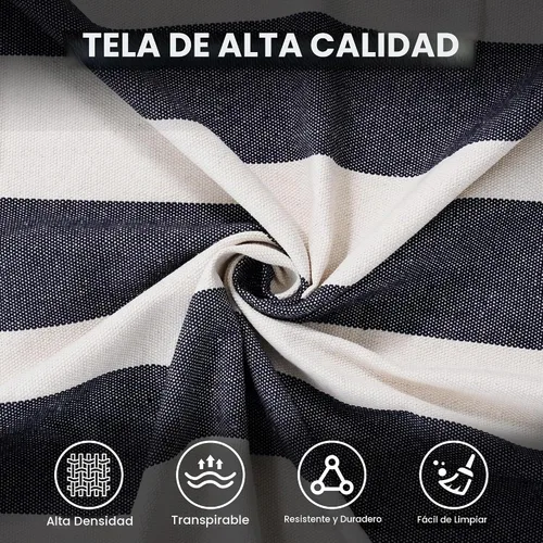 Vista 3 de Lazy Daze Hammocks Hamaca doble brasileña de algodón, hamaca portátil extragrande para acampar al aire libre con correas para árboles y bolsa
