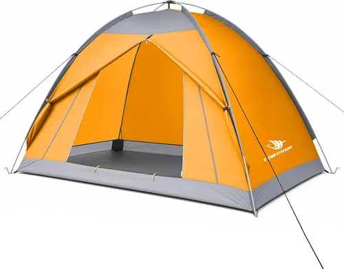 Vista 8 de Tienda de campaña de mochila individual de 7.2 × 4 × 4 pies, tienda de campaña impermeable para acampar y senderismo, puede ser utilizada por una