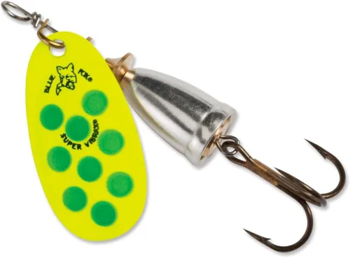 Vista 36 de BLUE FOX Classic Vibrax, señuelo giratorio en línea para trucha lubina y salmón Premium Pesca Spinner