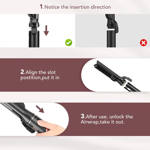 Vista 6 de Accesorio de flujo de aire para Shark FlexStyle Smooth Hair Negro