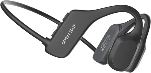Vista 9 de Auriculares deportivos inalámbricos con orejas abiertas, Bluetooth 5.0, impermeables, a prueba de sudor, con micrófono, para deportes, correr