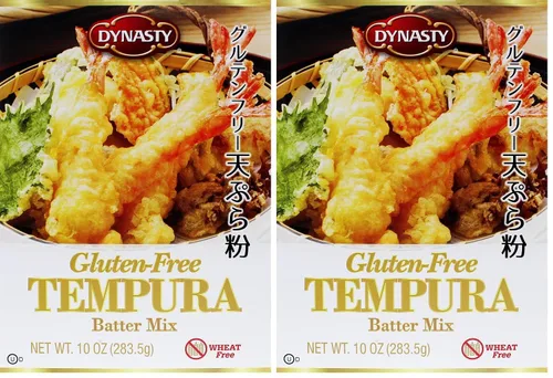 Vista 3 de Dynasty - Mezcla de masa de tempura sin gluten, 10 onzas