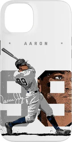 Vista 15 de Aaron Judge Number Portrait Baj New York MLBPA Case for iPhone 17