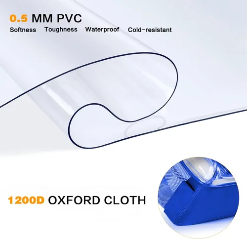 Vista 6 de PAMANO Mochila transparente D2, Azul, D Taza