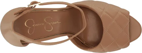 Vista 5 de Jessica Simpson Sandalias Dameka con plataforma y correa de tobillo para mujer