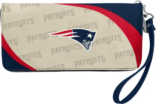 Vista 26 de Cartera organizadora NFL de cierre curvo, negro Pittsburgh Steelers