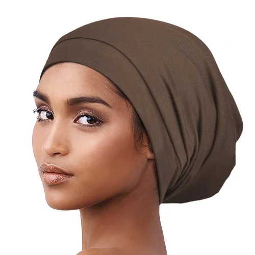 Vista 25 de Alnorm - Gorro con forro de satén y suave banda elástica para hombres y mujeres, talla única Se ajusta a la mayoría
