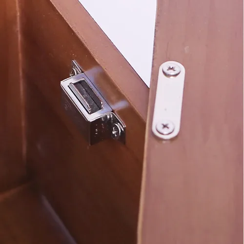 Vista 5 de Caja de organización de cables, caja de almacenamiento de alambre de madera, estante de enrutador de escritorio, organizador de cables grande