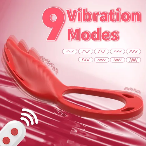 Vista 2 de Juguetes sexuales para adultos, juguete sexual femenino con 9 modos de vibración, estimulador de clítoris con anillo de pene vibrador, juguete