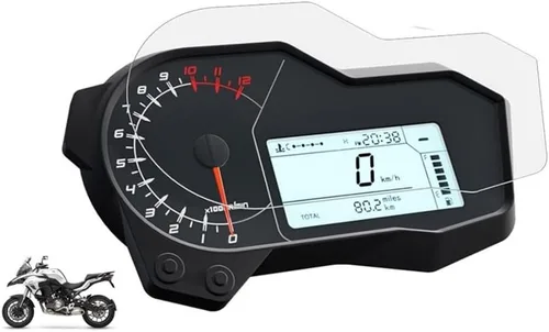 Vista 3 de Speedometer Scratch Film for TRK 502 502x TRK502 X TRK502X TRK 502 X Motorcycle Part Cluster Scratch Protection Film Screen Protector Black