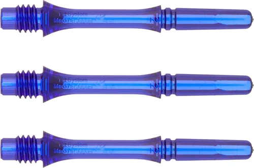 Vista 2 de Cosmodarts - Eje de engranaje para eje de ajuste delgado, color azul transparente 3 Azul (azul transparente)