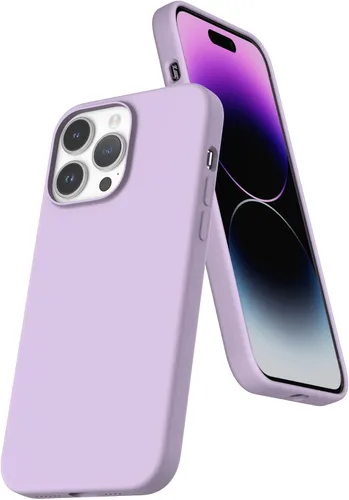 Vista 52 de Funda de silicona líquida compatible con iPhone 12 Pro Max 6.7 pulgadas, funda de gel de protección completa con forro de microfibra, funda