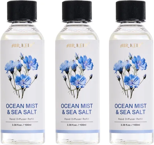 Vista 40 de Airkeep - Recarga de aceite para difusor de varillas/Brisa de abril/100ml