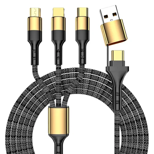 Vista 11 de UCEC Cable de carga doble micro USB Splitter que alimenta hasta dos dispositivos micro USB a la vez desde un solo puerto USB (paquete de 1)