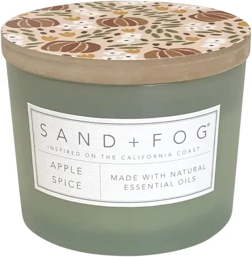 Vista 78 de Sand + Fog Vela perfumada - Chai – Aromas adicionales y tamaños – Mecha 100% de algodón sin plomo - Velas de lujo en frasco para refrescar el aire
