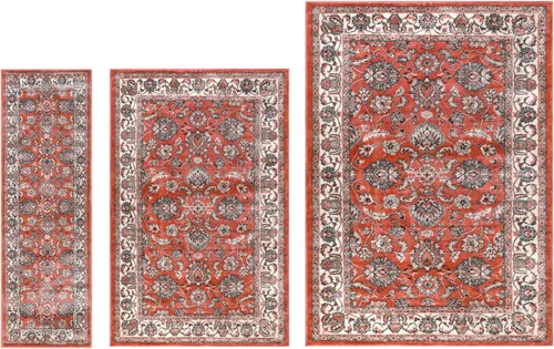 Vista 9 de Superior - Tapete elegante - Colección Lille., Polipropileno, Marrón