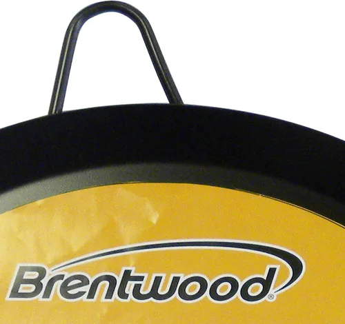 Vista 2 de Brentwood Appliances SS-BW-BCM-33 BCM-33 - Plancha redonda (13.0 in), color negro