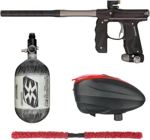 Vista 20 de Action Village Empire Mini GS TP Contender Kit de pistola de paintball con tanque 68/4500