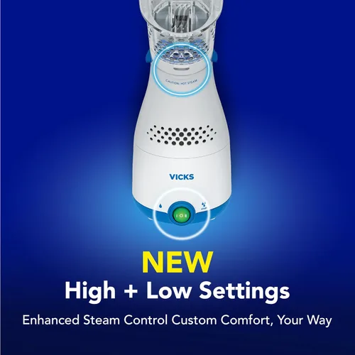 Vista 11 de Inhalador nasal Vicks - Alivio de vapor sin medicación para alergias, congestión, tos y resfriados, vaporizador vocal, calma las vías nasales