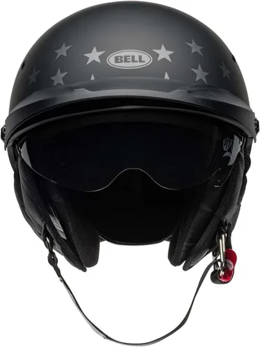 Vista 2 de Bell Powersports Pit Boss Banner Mate Negro/Rojo Mediano