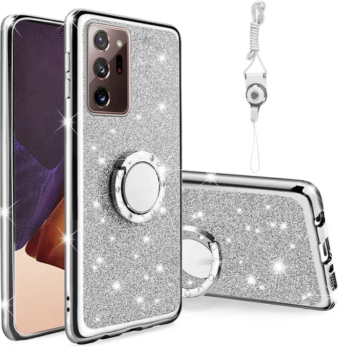 Vista 20 de Funda para Samsung Note 8 de 6.3 pulgadas, para Galaxy Note 8, a prueba de golpes, con correa y soporte para anillo, para Samsung Galaxy Note 8