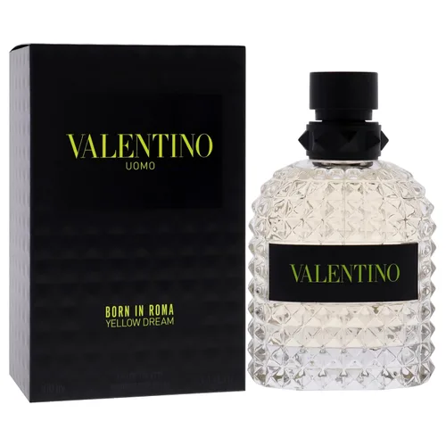 Vista 3 de Valentino Uomo Born In Roma Yellow Dream para hombres - 3.4 oz EDT Spray