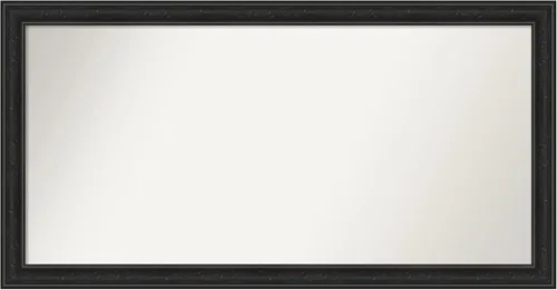 Vista 13 de Amanti Art Espejo personalizado, gran espejo de baño estrecho, espejo de pared o espejo de tocador de baño sobre el fregadero (24 x 24 pulgadas)