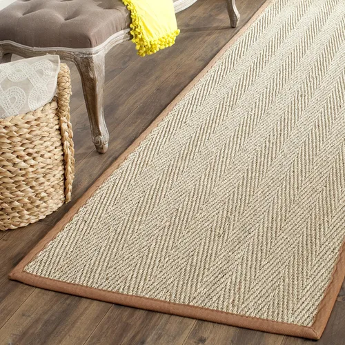 Vista 22 de Safavieh Colección de fibra natural NF115P - Alfombra (fibra natural), color gris, Fibras naturales