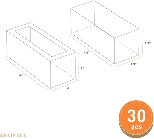 Vista 6 de 30 cajas de macarons para 4 o 5 macarons, cajas de regalo doradas para macarons, cajas de dulces, caja de macarons con ventana transparente