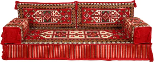 Vista 3 de arabicsofa Cojines Majlis de piso tradicionales: asientos modulares Diwan seccionales