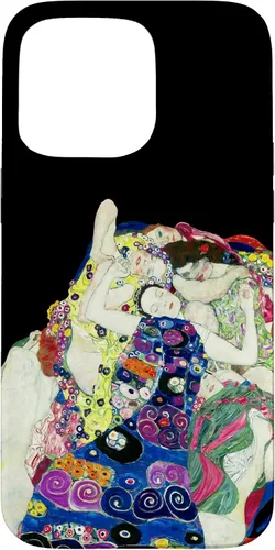Vista 31 de Gustav Klimt The Maiden Painting Funda para iPhone 17