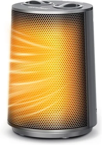 Vista 9 de GiveBest Calentador de espacio, calentadores portátiles de 1500 W para uso en interiores, calentador de cerámica PTC con modos de calefacción
