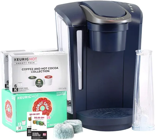 Vista 5 de Cafetera para una taza Keurig K-Select con cápsulas K-Cup, color negro mate, talla única , Negro mate