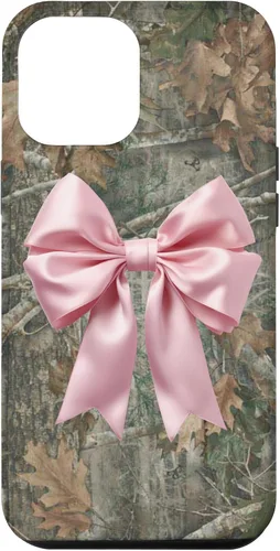 Vista 26 de Camo Pink Bow Case for iPhone 17