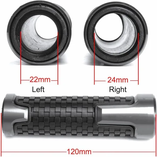 Vista 2 de Motorcycle Handlebar Motorcycle Knobs Anti-Skid Scooter Handle Grips 22mm Bar Hand Handlebar for Yamaha Xmax 125 250 300 400 X-MAX 2017-2020 Gold