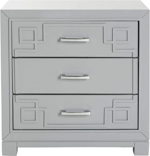Vista 8 de SAFAVIEH Raina - Mesita de noche de madera, 25 pulgadas, color azul marino