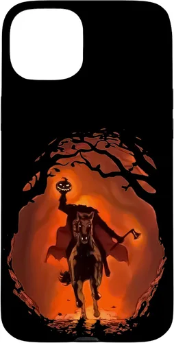 Vista 9 de iPhone 16 halloween scary pumpkin headless horseman Case