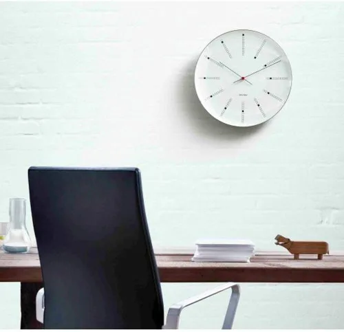 Vista 2 de ARNE JACOBSEN CLOCKS Reloj de Pared, multicolor, 10x28x28.5