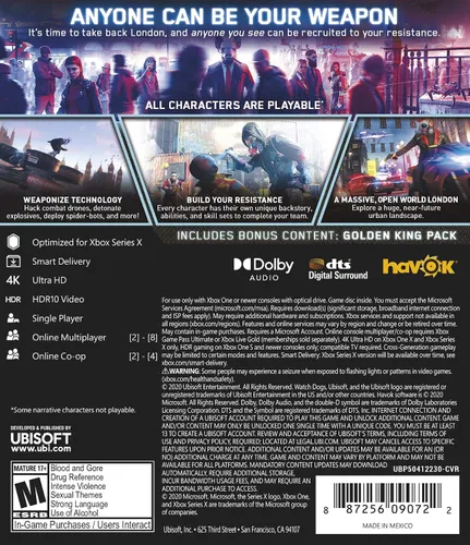 Vista 2 de Watch Dogs Legion - Xbox One Standard Edition
