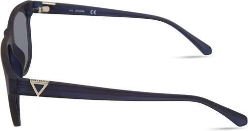 Vista 3 de GUESS Gafas de sol cuadradas con fondo redondeado para hombre