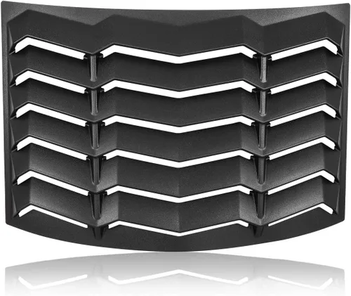 Vista 2 de Persianas para ventanas 2010-2015 Set trasero + lateral Protector solar para parabrisas color negro mate Compatible con Chevrolet Chevy Camaro 2010