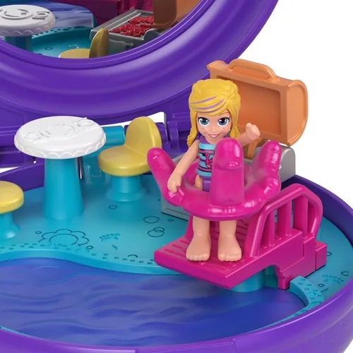 Vista 5 de Mattel Clip de piscina y peine Polly Pocket Compact