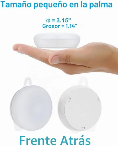 Vista 6 de RTSU Luz táctil recargable, DIY Stick Anywhere Led Night Light Touch Lamp Touch Light
