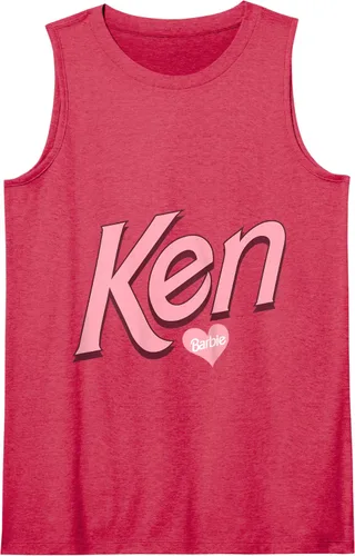 Vista 14 de Barbie - Camiseta sin mangas Ken Love de San Valentín Negro