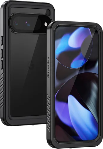 Vista 10 de Lanhiem Funda para Google Pixel 7, IP68 Impermeable a Prueba de Polvo con Protector de Pantalla Integrado, Funda Protectora de Teléfono de Cuerpo