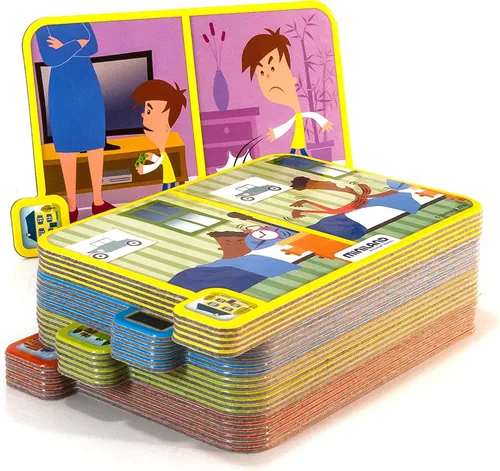 Vista 4 de Miniland Detective de emociones - aprendizaje, juego para niños, SEL, juego misterioso, explorar Juego de aprendizaje para niños, emtocional