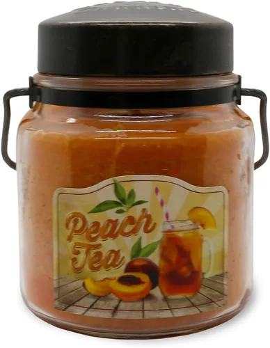 Vista 35 de McCall’s Candles Cocina de la Abuela Vela perfumada de 16 oz Hecha en EE. UU. Frasco rústico vintage con asa de transporte Fragancia