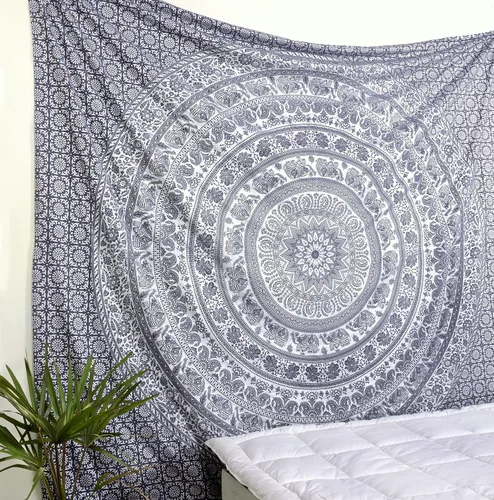 Vista 4 de Popular Tapestry Tapiz de elefante para colgar en la pared