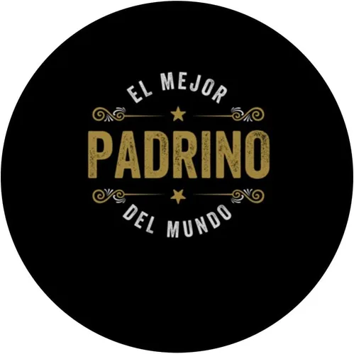 Vista 3 de PopSockets Adhesivos PopGrip Padrino o El Mejor Padrino del Mundo