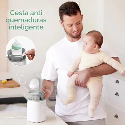 Vista 8 de Momcozy Calentador de Biberones, Calentadores de Biberones Rápidos para Todos los Biberones con Temporizador, Control Preciso de Temperatura